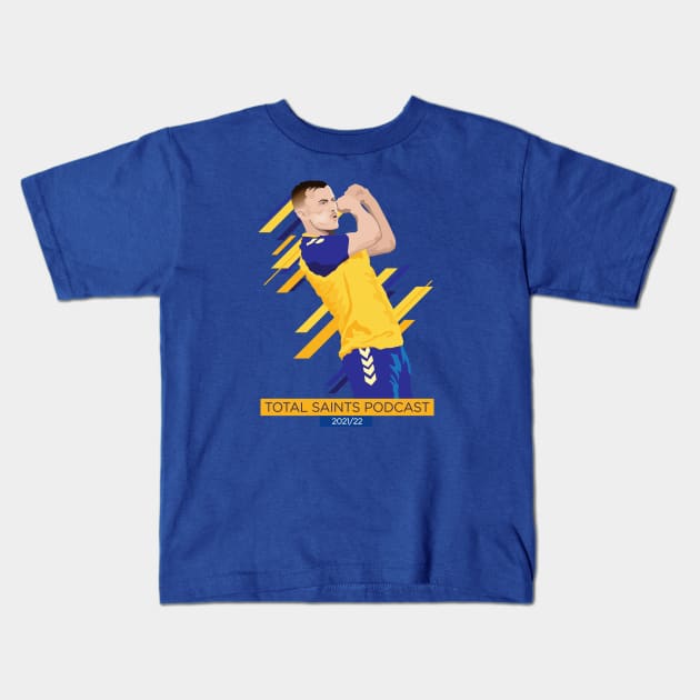 Club Captain 'Dynamic' Kids T-Shirt by Total Saints Icons